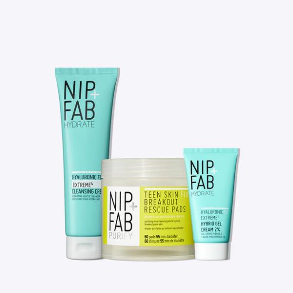 Nip+Fab skincare set