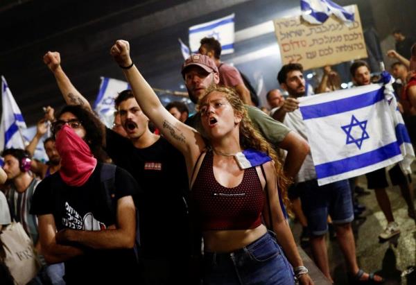 Anti-Netanyahu protests mount after Israel passes judicial bill