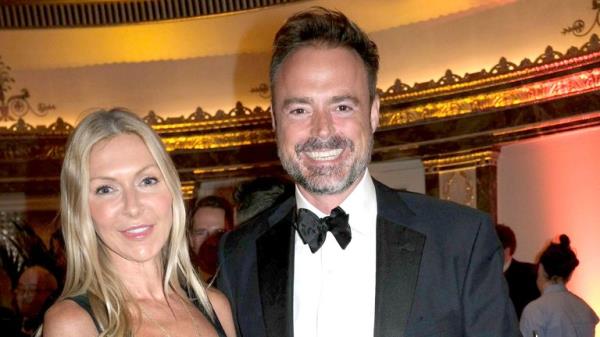 Jamie Theakston with his wife Sophie Siegle attend a Leukaemia UK event in 2020.
Pic: Richard Young/Shutterstock