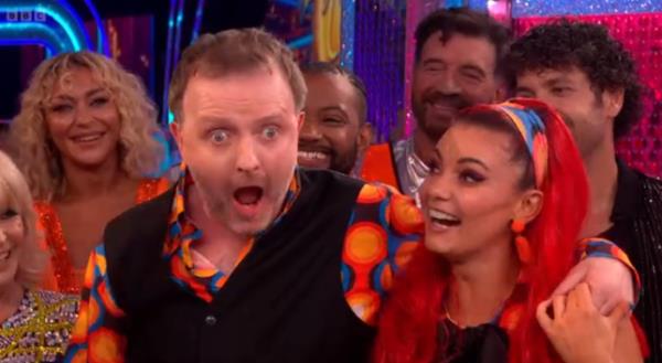 Chris McCausland, Dianne Buswell on Strictly 2023