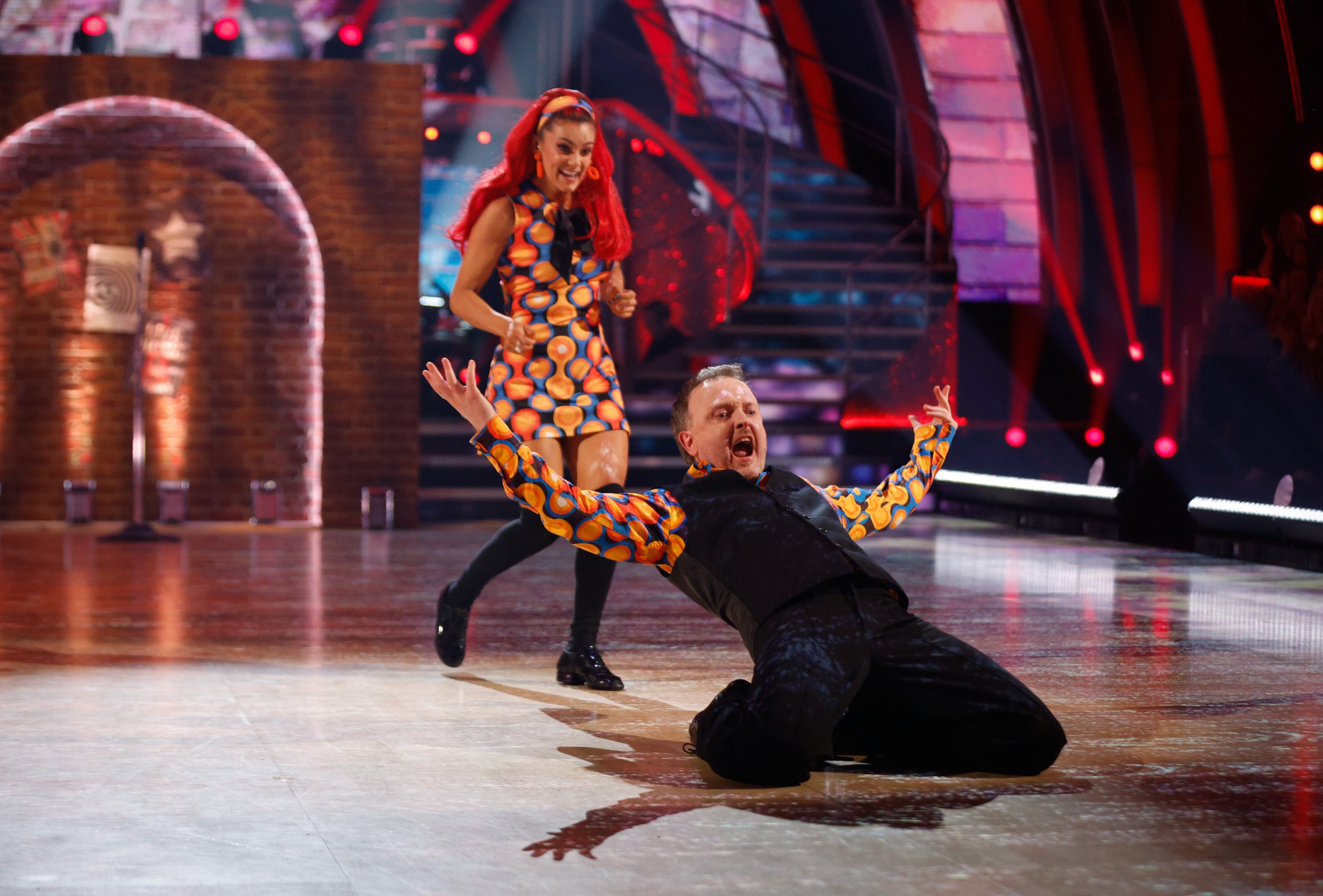 Chris McCausland, Dianne Buswell on Strictly 2023