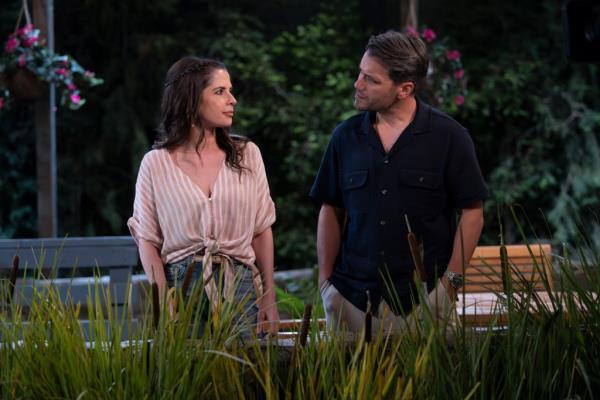 Kelly Monaco and Dominic Zamprogna on the ABC soap "GH."