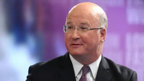 Getty Images James McArthur wearing a suit and glasses, pictured in 2015