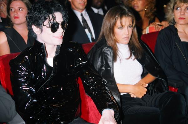 Michael Jackson and Lisa Marie Presley at the 1995 MTV Video Music Awards