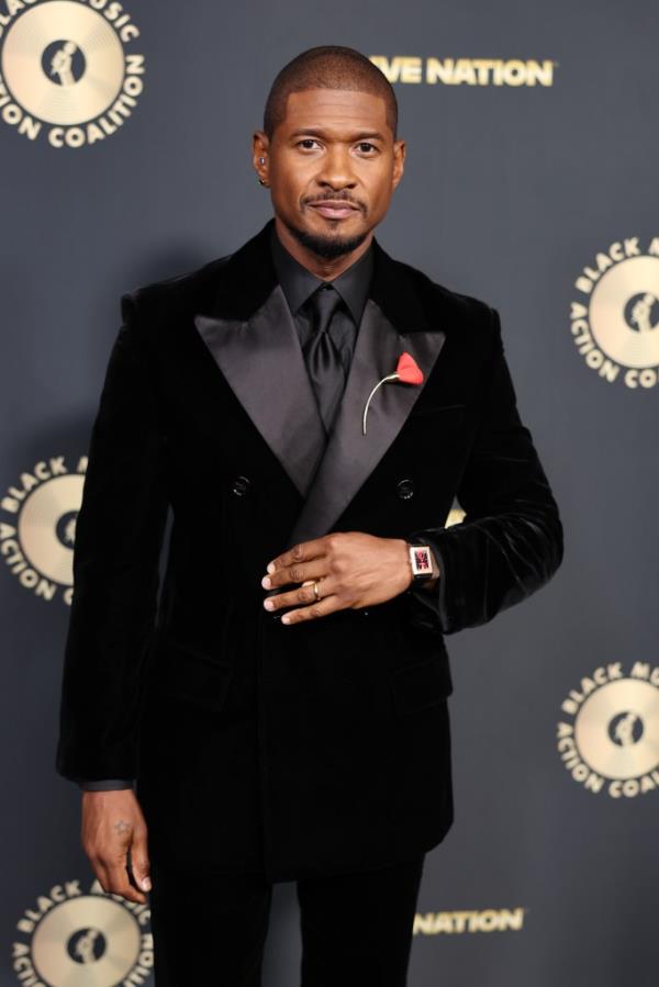 Usher at the 2024 Black Music Action Coalition Gala in Beverly Hills