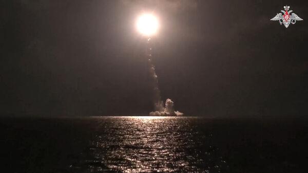 Russia ‘test-fires intercontinental ballistic missile from new nuclear sub’