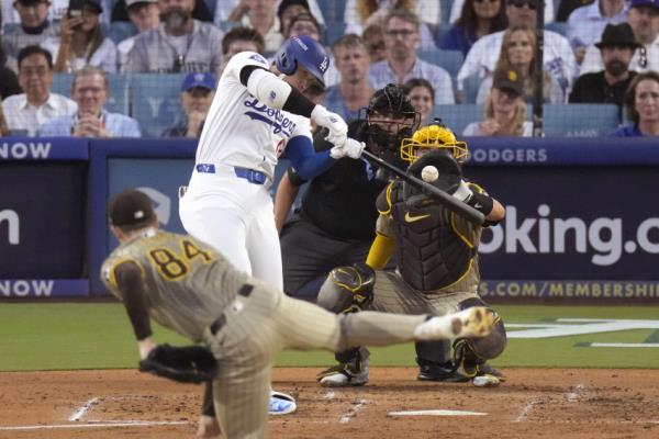 NLDS Padres Dodgers baseball