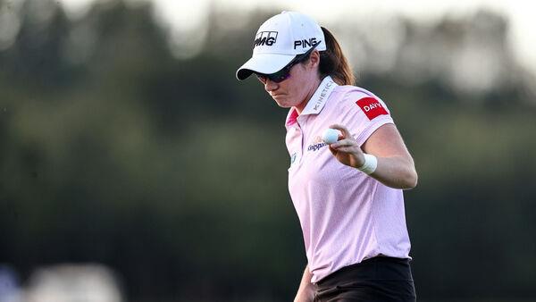 Leona Maguire five shots off the lead at Tour Championship