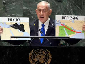 In divisive UN address, Israel's Netanyahu labels India a 'blessing', Iran a 'curse'