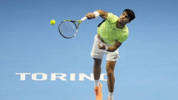 Carlos Alcaraz sets up Novak Djokovic clash with win at ATP Tour Finals