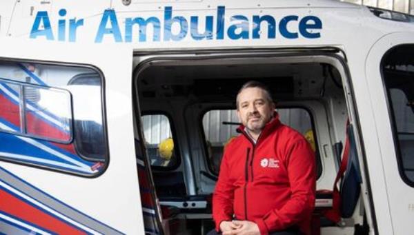 Micheál was CEO of Irish Community Air Ambulance from 2021 to 2024. Picture: Darragh Kane