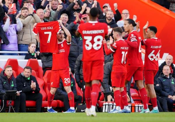 Liverpool v Nottingham Forest – Premier League – Anfield